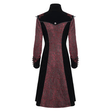 Load image into Gallery viewer, CT20502 Black and Red Jacquard Embroidered Jacket