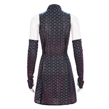 Load image into Gallery viewer, SKT151 Punk Chinese style Dream Color cheongsam dress