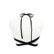 Load image into Gallery viewer, EAS002 sexy lingerie women elastic ribbon lace gothic accessory with roses