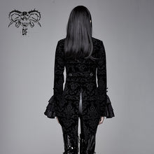 Load image into Gallery viewer, CT13301 gothic Lotus leaf corsage false two-piece women Gothic swallow-tailed coats
