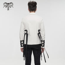 Load image into Gallery viewer, SHT08402 white Everyday Punk Long Sleeve Shirt