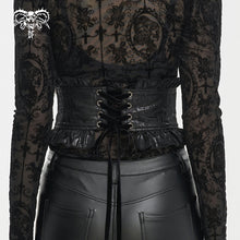 Load image into Gallery viewer, AS142 gothic pattern belt