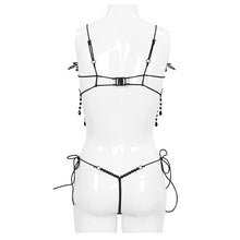 Load image into Gallery viewer, ESX003 lace bead chain sexy lingerie