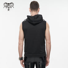 Load image into Gallery viewer, TT211 punk men bullet clip textured cardigan