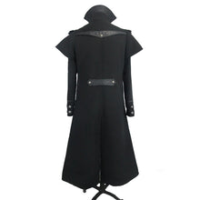 Load image into Gallery viewer, CT042 gothic men fake two pieces high collar woollen long coats