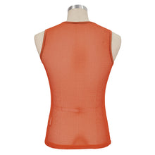 Load image into Gallery viewer, TT19702 Orange Diamond-shaped net basic style men vest