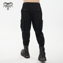 Load image into Gallery viewer, PT183 Three-dimensional chain metal darkness men's overalls