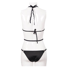 Load image into Gallery viewer, SST009 Punk 4 point star bikini swimsuit set