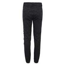 Load image into Gallery viewer, PT191 Ripped Leg Bloody Printed Men's Punk Trousers