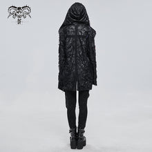 Load image into Gallery viewer, CT184 Diablo Tattered Hooded Knit Jacket