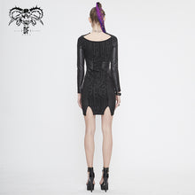 Load image into Gallery viewer, SKT119 Cyberpunk print dress
