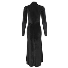 Load image into Gallery viewer, ESKT039 Small stand collar Paisley lace dress