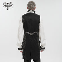 Load image into Gallery viewer, WT06901 gothic men's vest with tail