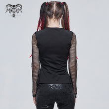 Load image into Gallery viewer, TT183 Deep V Basic style Punk T-shirt