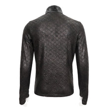 Load image into Gallery viewer, TT228 Stand collar rubberized men's T-shirt