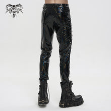 Load image into Gallery viewer, PT197 Punk Dream Color patent leather men's trousers