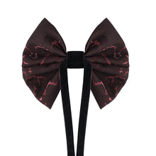 Load image into Gallery viewer, AS11002 wine Gothic bow tie
