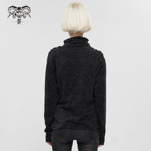 Load image into Gallery viewer, SR013 decadent distressed women's sweater