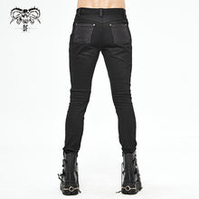 Load image into Gallery viewer, PT137 Punk glued fake two pieces men trousers