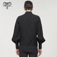 Load image into Gallery viewer, SHT08201 Black Everyday Gothic Long Sleeve Shirt