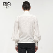 Load image into Gallery viewer, SHT08202 white Everyday Gothic Long Sleeve Shirt