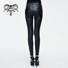 Load image into Gallery viewer, PT055 Daily life wear women simple style tight leather pants