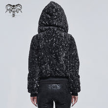 Load image into Gallery viewer, CT187 Two-tone punk women wool jacket