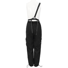 Load image into Gallery viewer, PT182 Diablo daily half suspenders women cargo pants