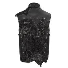 Load image into Gallery viewer, WT072 Punk tie-dye hand-painted decadent vest