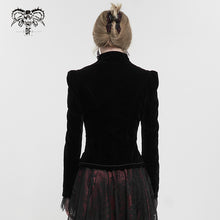 Load image into Gallery viewer, CT19301 women black gothic short jacket