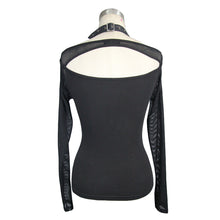 Load image into Gallery viewer, TT085 Summer sexy women punk nailed chest halter mesh T-shirt