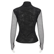 Load image into Gallery viewer, TT233 High neck fake strap T-shirt