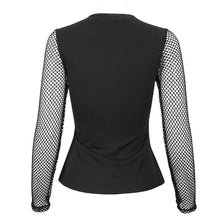 Load image into Gallery viewer, TT183 Deep V Basic style Punk T-shirt