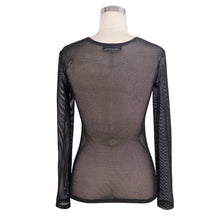 Load image into Gallery viewer, MTL004 fetish see through mesh t-shirts for women and men