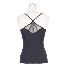 Load image into Gallery viewer, TT014 everyday wearing summer spider web bat wings stretchy cotton punk women vest