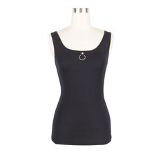 Load image into Gallery viewer, TT037 everyday summer heart-shaped hollow out Modal sexy ladies lace up vest