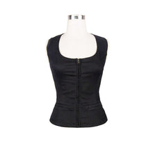 Load image into Gallery viewer, TTP222 Summer everyday life punk hollow out binding women vest