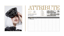 Load image into Gallery viewer, AS041 Military uniform punk spiked black bright leather hat with chains