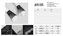 Load image into Gallery viewer, AS125 Gothic Pleated Black and White oversleeves