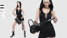 Load image into Gallery viewer, AS126 Skull rectangular Bag