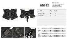 Load image into Gallery viewer, AS142 gothic pattern belt