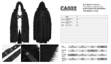 Load image into Gallery viewer, CA032 Punk long hair cloak