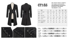Load image into Gallery viewer, CT185 Everyday punk gentleman midi coat