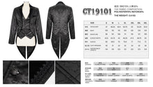 Load image into Gallery viewer, CT19101 Fake two-piece gothic tuxedo