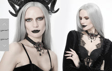 Load image into Gallery viewer, EAS007 Wine darkness gothic chocker