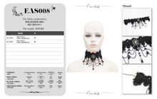 Load image into Gallery viewer, EAS008 Spider web-shaped gothic chocker