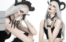 Load image into Gallery viewer, EAS009 Gothic lace nails