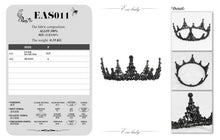 Load image into Gallery viewer, EAS011 Gothic black crown