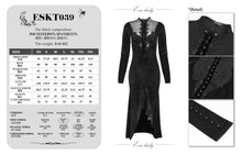 Load image into Gallery viewer, ESKT039 Small stand collar Paisley lace dress