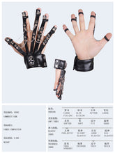 Load image into Gallery viewer, GE002 Devil fashion ghost claw rivets leather punk glove for men